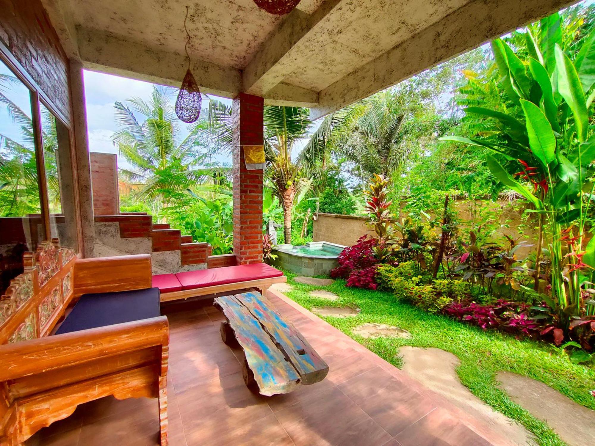 D'Nanda Villa Ubud Chambre photo